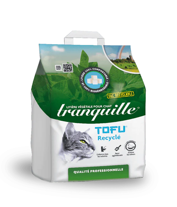 Les litières pour chat qui ne colle pas aux pattes de Litière Tranquille